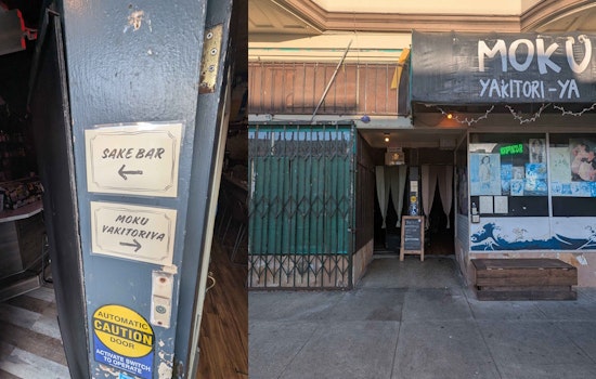 SF Yakitori Spot with Cult Following 'Moku' Quietly Opens Hidden Sake Speakeasy Next Door in Inner Richmond