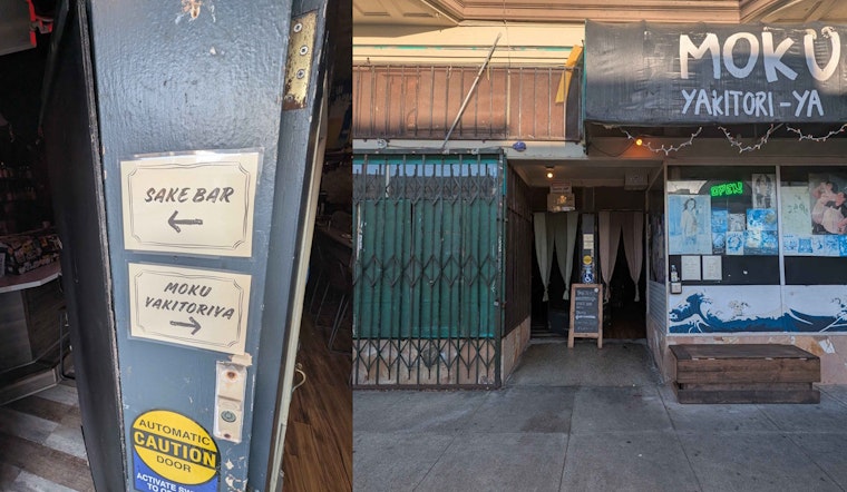 SF Yakitori Spot with Cult Following 'Moku' Quietly Opens Hidden Sake Speakeasy Next Door in Inner Richmond