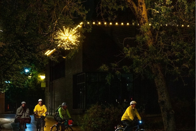 Portland Cyclists to Shine Bright for Safety and Solidarity in Upcoming Night Ride Event