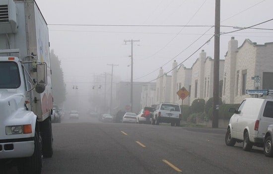 Portland Engulfed in Dense Fog, Hazardous Driving Conditions Anticipated Until 10 AM PDT
