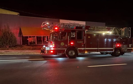 Quick Action by Knoxville Fire Department and Sprinklers Saves Brothers Bedding from Major Fire Damage