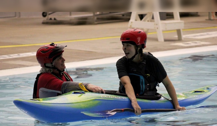 Raleigh Offers Indoor Kayak Pool Sessions for Paddlers to Beat the Cold and Hone Skills