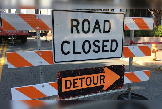 Raleigh Water Main Repair Prompts Full Closure of Blue Ridge Road Until Oct 13, Detours in Place