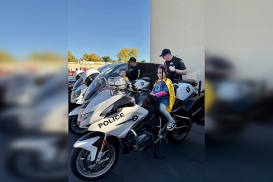 Rancho Cordova Police Join CCHAT's "Bike 4 Fun" for Kids with Hearing Loss