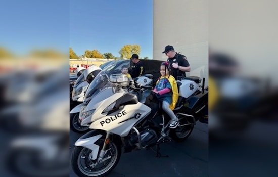 Rancho Cordova Police Join CCHAT's "Bike 4 Fun" for Kids with Hearing Loss