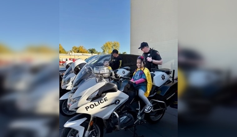 Rancho Cordova Police Join CCHAT's "Bike 4 Fun" for Kids with Hearing Loss