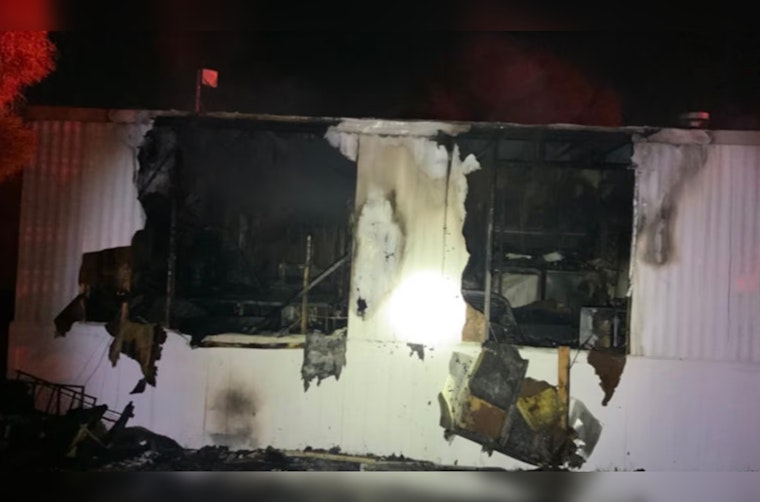 Rapid Response by Clark County Fire Department Quells Blaze in Las Vegas Mobile Home Park