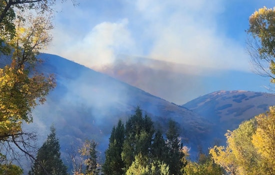 Rapidly Growing Cherry Fire Prompts Evacuations in Hobble Creek Canyon Near Springville and Mapleton