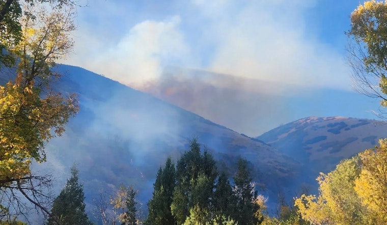 Rapidly Growing Cherry Fire Prompts Evacuations in Hobble Creek Canyon Near Springville and Mapleton