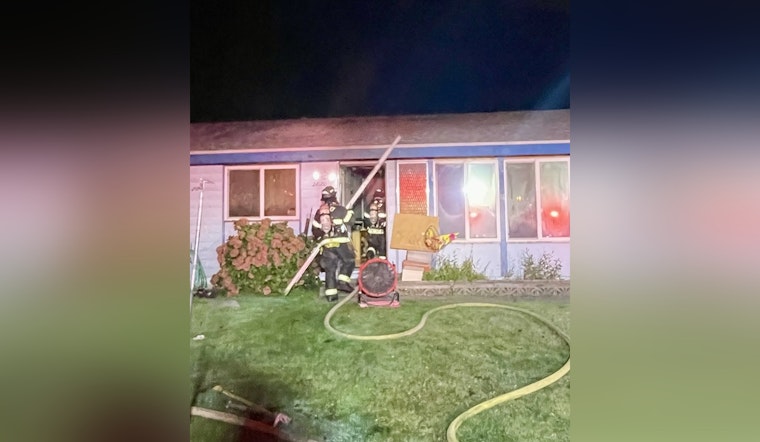 Red Cross Aids Family and Pet Displaced by Residential Fire in Southeast Area, VRFA Responds to Emergency