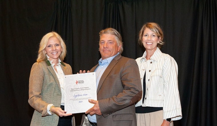 Rep. Scott Fetgatter Honored with Legislative Hero Award by Oklahoma Nurses Association