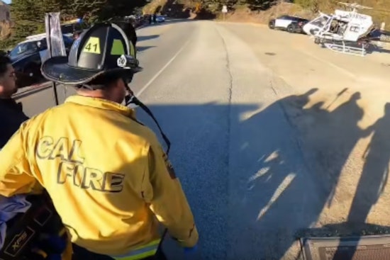 Rescue at Gray Whale Cove: Multi-Agency Effort Saves Person after Cliff Fall, Evacuated to Stanford Medical Center