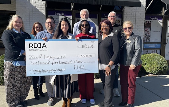 Rolesville RDDA Awards Inaugural Grant for Downtown Business Façade Enhancement