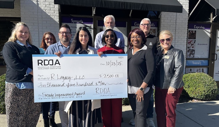 Rolesville RDDA Awards Inaugural Grant for Downtown Business Façade Enhancement