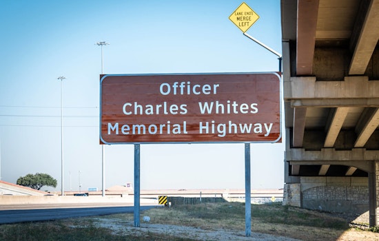 Round Rock Honors Fallen Hero Officer Charles Whites with Memorial Signs on Interstate 35