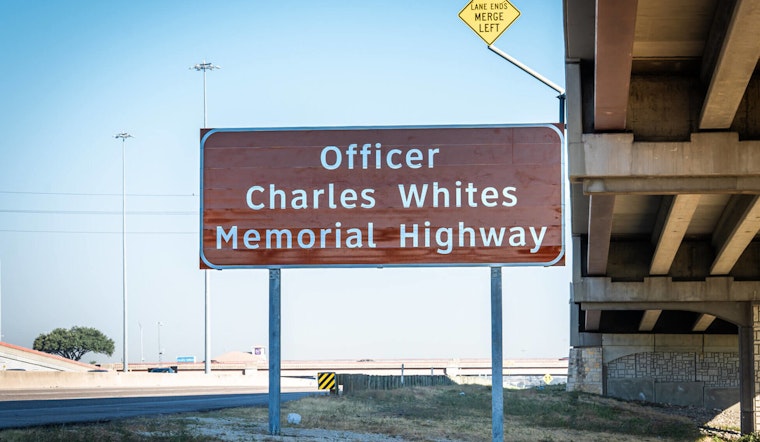 Round Rock Honors Fallen Hero Officer Charles Whites with Memorial Signs on Interstate 35