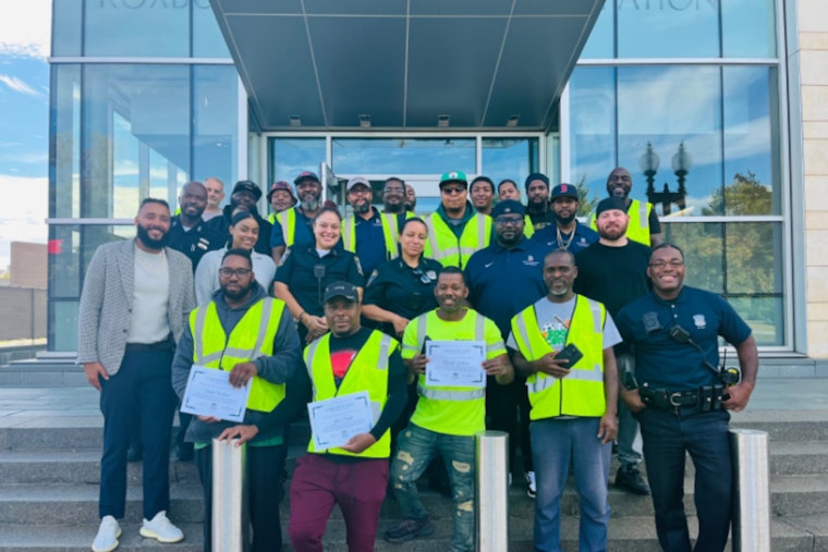 Roxbury Police Honor Boston Public Works With Appreciation Luncheon at District B-2 Station
