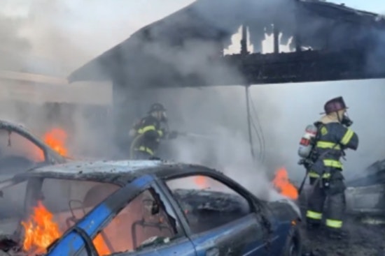 Sacramento Firefighters Extinguish Intense Garage Blaze, Prevent Spread to Home on Delagua Way