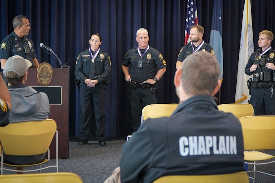 Saint Paul Officers Honored with Life Saving Award for Heroic Actions at Twin Cities Marathon