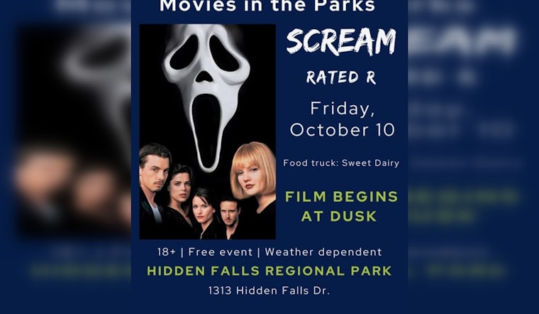 Saint Paul Parks and Recreation to Host 'Scream' Outdoor Movie Night at Hidden Falls Regional Park