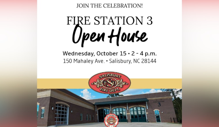 Salisbury Welcomes Future of Firefighting with New Fire Station 3 Inauguration on October 15