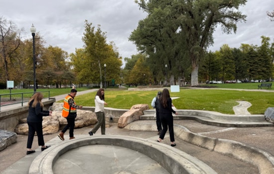 Salt Lake City's Liberty Park Unveils Interactive ‘Seven Canyons Refuge’ Art Installation