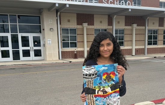 San Antonio Student Angelina Paez Wins Top Honors in MLK Youth Art Contest with Unifying Collage