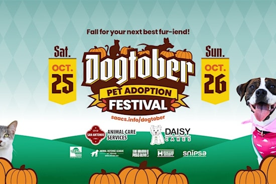 San Antonio's Dogtober Pet Adoption Festival to Unite Pets and People This Weekend