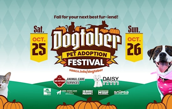San Antonio's Dogtober Pet Adoption Festival to Unite Pets and People This Weekend