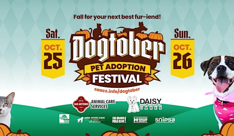 San Antonio's Dogtober Pet Adoption Festival to Unite Pets and People This Weekend