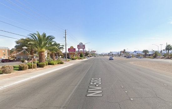 Scooter Rider Injured in Collision on Boulder Highway Near East Flamingo Road in Las Vegas