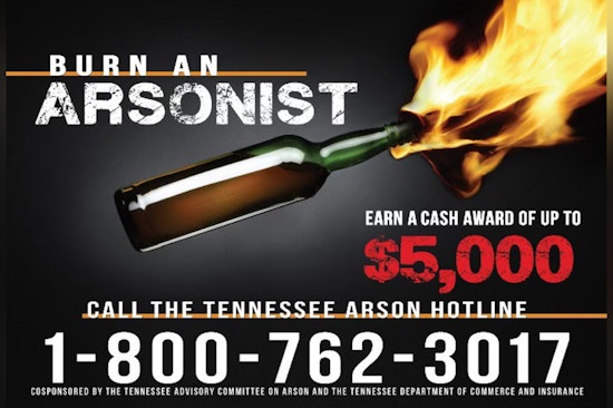 Sevier County Authorities Seek Tips on Suspected Arson on Ingle Hollow Rd, $5,000 Reward Offered