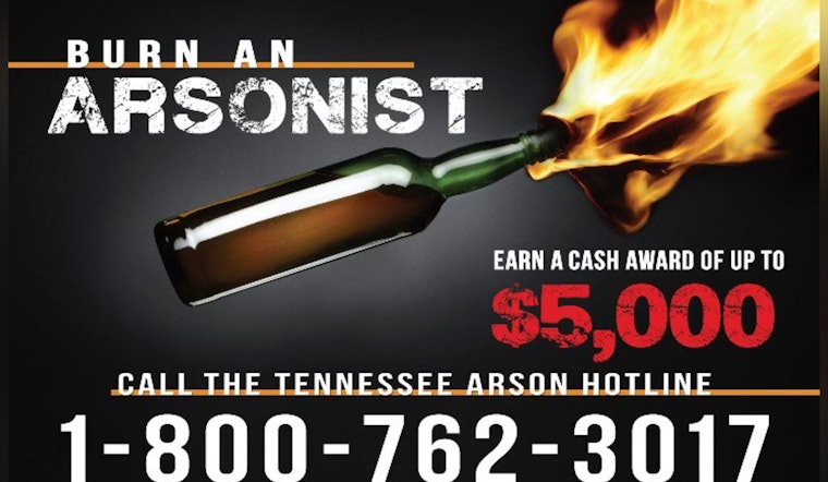 Sevier County Authorities Seek Tips on Suspected Arson on Ingle Hollow Rd, $5,000 Reward Offered