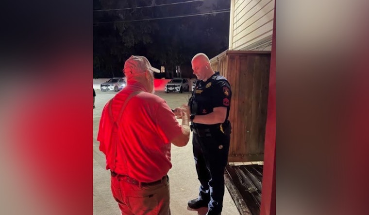Sgt. Hall of Precinct 4 Lauded for Guiding Elderly Couple Home After Three-Hour Ordeal