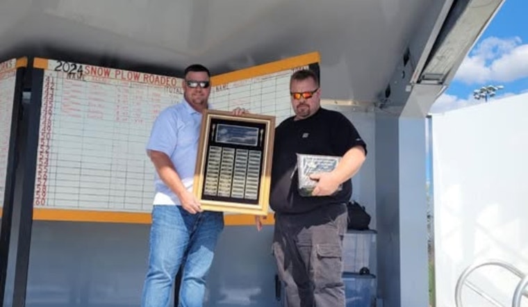 Sharonville Public Works Driver Sweeps Snow Roadeo Competitions, Gears Up for Winter Readiness