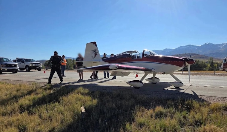 Small Plane Makes Emergency Landing on I-84 in Morgan County, Disrupts Traffic