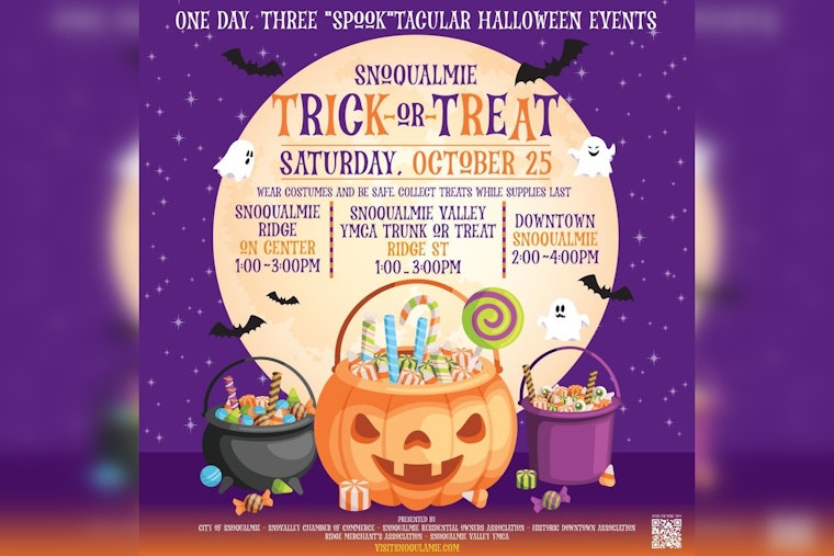 Snoqualmie Gears Up for Family-Friendly Halloween Festivities with Trick-or-Treating and Spooky Skate Session