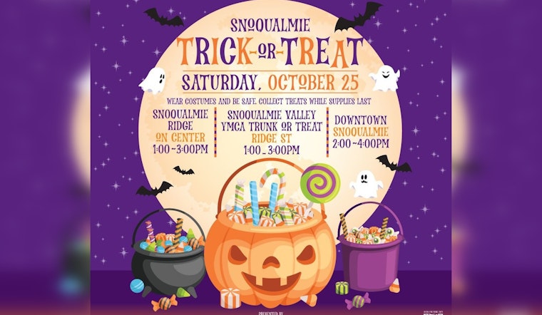 Snoqualmie Gears Up for Family-Friendly Halloween Festivities with Trick-or-Treating and Spooky Skate Session