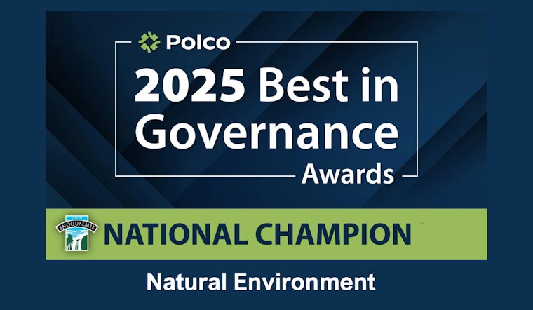 Snoqualmie Hailed as National Champion in Excellence for Environmental Stewardship, Wins 2025 Best in Governance Award