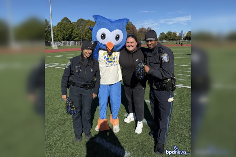 South Boston Community and Police Bond Over Fitness at Michael J. Perkins School Fun Run