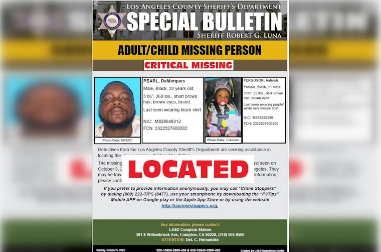 South Los Angeles Breathes Sigh of Relief as Missing Father and Infant Found Safe