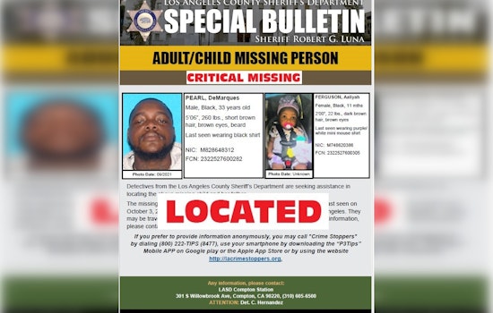 South Los Angeles Breathes Sigh of Relief as Missing Father and Infant Found Safe