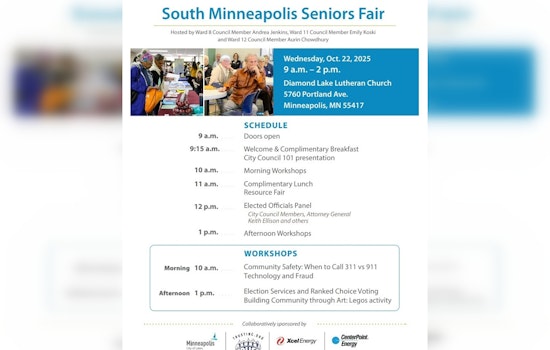 South Minneapolis Seniors Fair to Offer Resources, Workshops, and Community Engagement on October 22