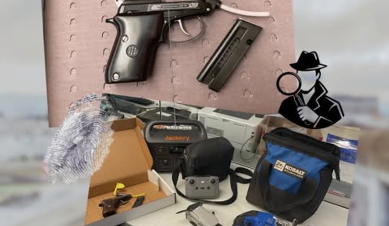 South San Francisco Police Arrest Suspect, Recover Stolen Firearm and Burglary Loot
