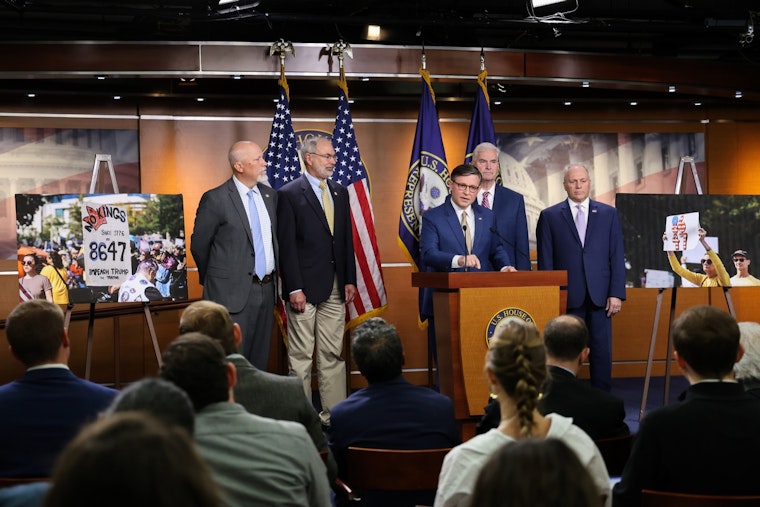 Speaker Johnson Blasts Senate Democrats Amidst Record-Breaking Government Shutdown Fiasco