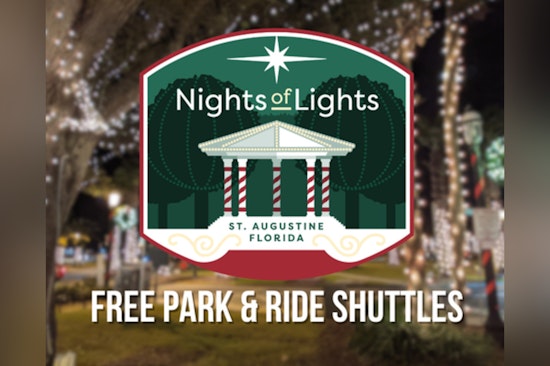 St. Augustine Expands Free Shuttle Service for Nights of Lights Event to Ensure Greater Accessibility