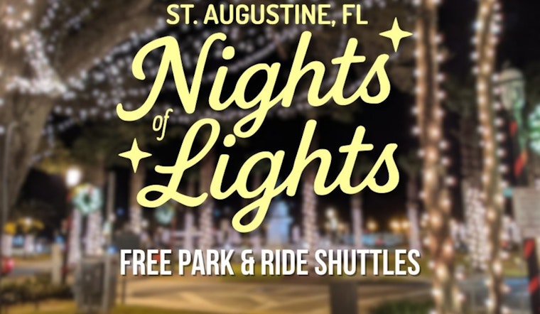 St. Augustine Expands Free Shuttle Service for Nights of Lights Festival