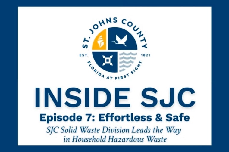 St. Johns County Enhances Environmental Efforts with Educational Video on Household Hazardous Waste Disposal
