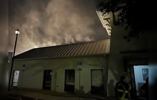 St. Johns County Firefighters Quickly Extinguish Early Morning Commercial Blaze on Doctors Village Drive