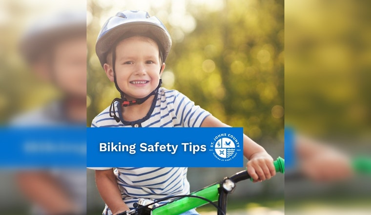 St. Johns County Sheriff's Office Advocates Child Bike Safety with Essential Tips for Parents